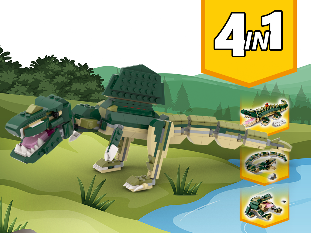 Lego jurassic discount world alternate builds