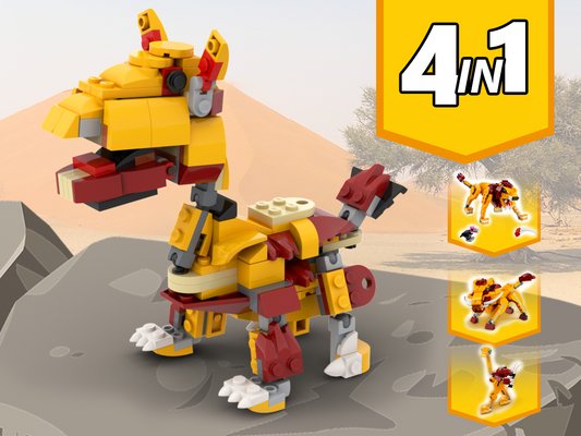 MOC - 31112 Giraffe Alternative Build - How to build it   