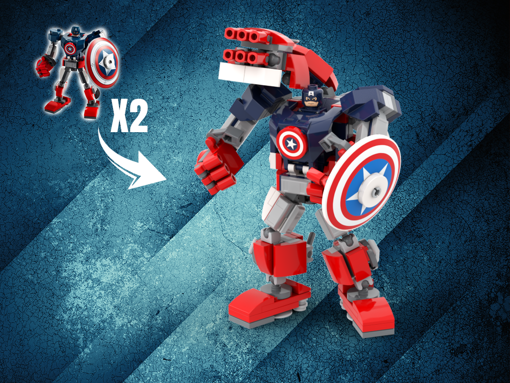 Captain America Mech Armor Upgrade