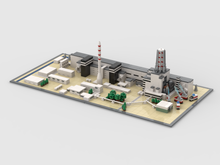 Load image into Gallery viewer, MOC - Chernobyl power plant (before and after)
