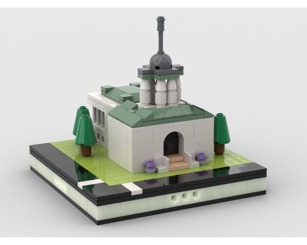 MOC - Church for a Modular City - How to build it   