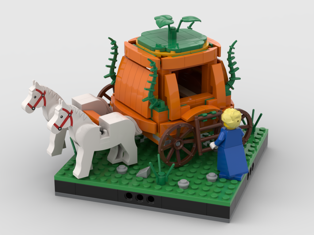 MOC - Cinderella Carriage | Modular Fairy Tale world