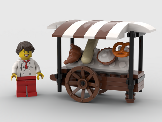 MOC - Bread Cart - How to build it   