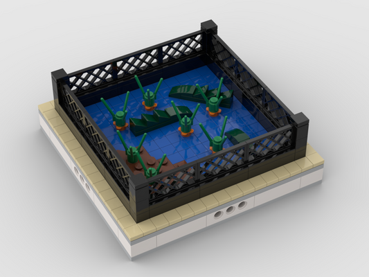 MOC - Alligator | mini modular ZOO - How to build it   