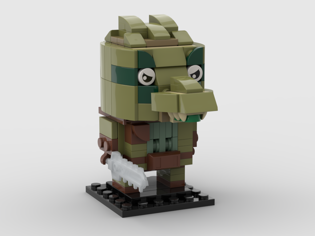 MOC - Crocodile warrior