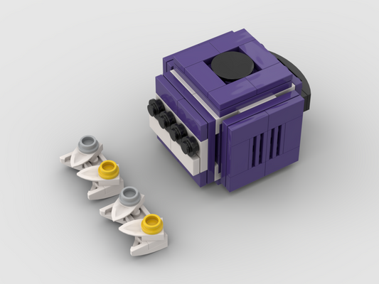 MOC - Nintendo GameCube - How to build it   