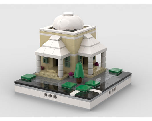 MOC - Government building for Modular City - How to build it   