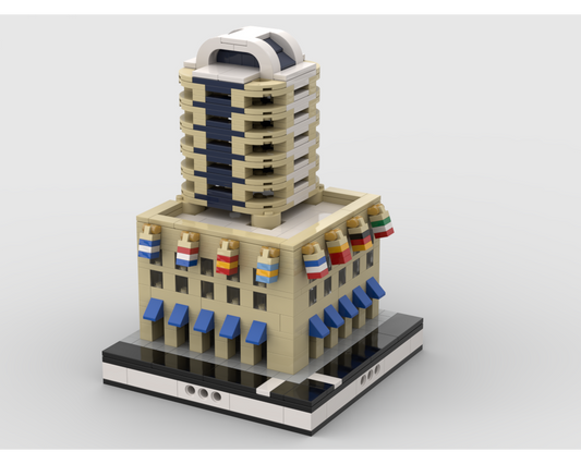 MOC - Hotel for a Modular City - How to build it   