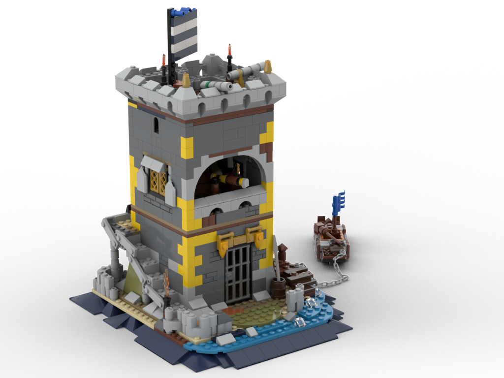 MOC - Imperial Fortress 31120 Alternative Build