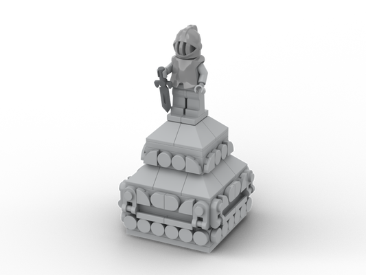 MOC - Knight Statue - Download link in the description