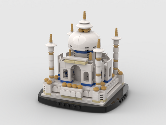 MOC - Mini SET 10256 Taj Mahal - How to build it   