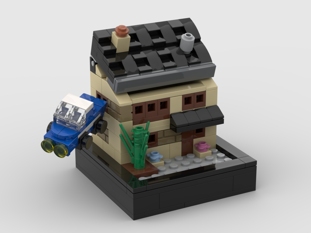 MOC - Mini set 75968 - 4 Privet Drive - How to build it   