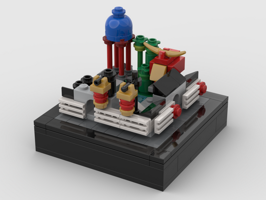 MOC - Mini SET 80107 - Spring Lantern Festival - How to build it   