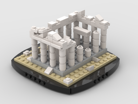 MOC - Mini Acropolis - Greece - How to build it   