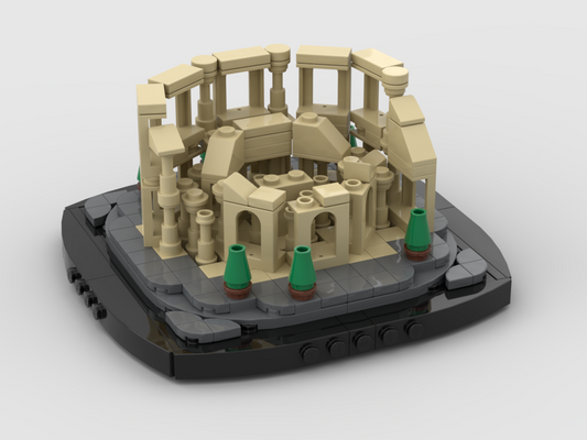 MOC - Mini SET 10276 The Colosseum - How to build it   