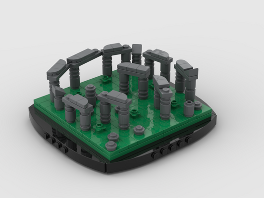 MOC - Mini Stonehenge - How to build it   