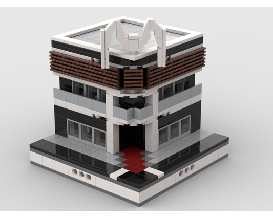 MOC - Lego Mall for a Modular City - How to build it   