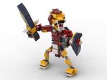 Load image into Gallery viewer, MOC - 31112 + 31088 Lion Knight Alternative Build