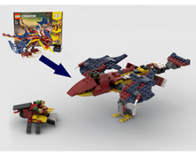 Load image into Gallery viewer, MOC - 31102 Bird hunted a spider Alternative Build - How to build it   
