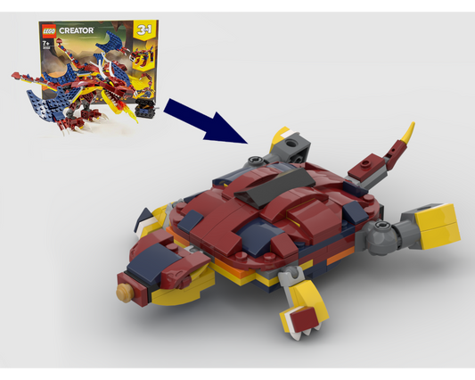 MOC - 31102 Turtle Alternative Build - How to build it   