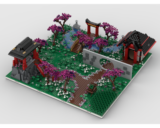 MOC - Chinese Diorama - How to build it   