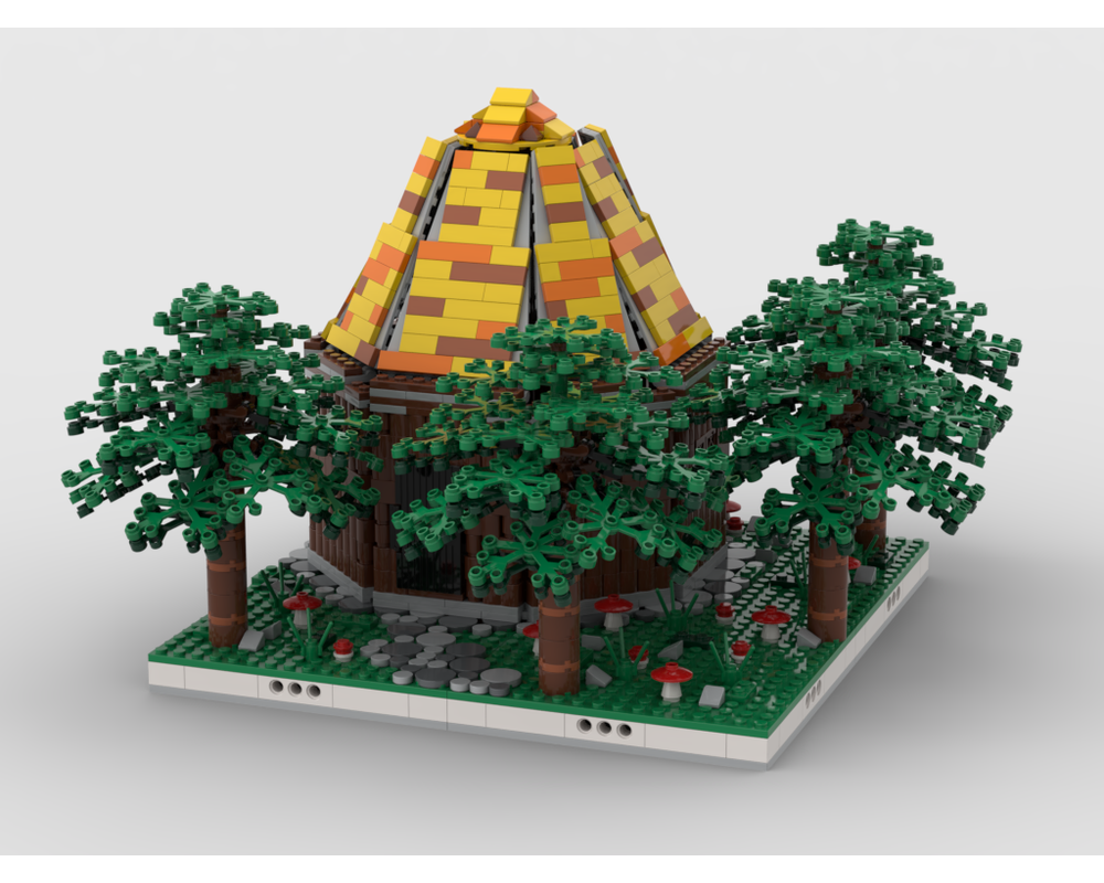 MOC - Hut in the Woods - How to build it   