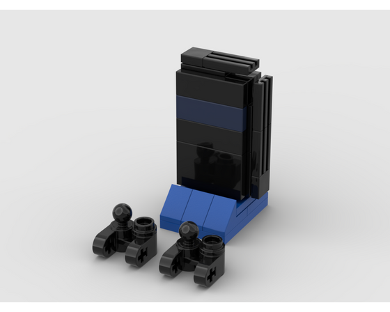 LEGO MOC Nintendo wii Console by d4rkb33m0