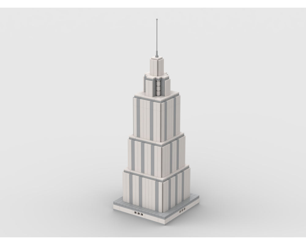 MOC - Skyscraper building | for modular city - How to build it   