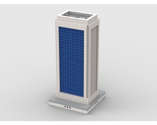 MOC - Skyscraper building #3 | for modular city - How to build it   