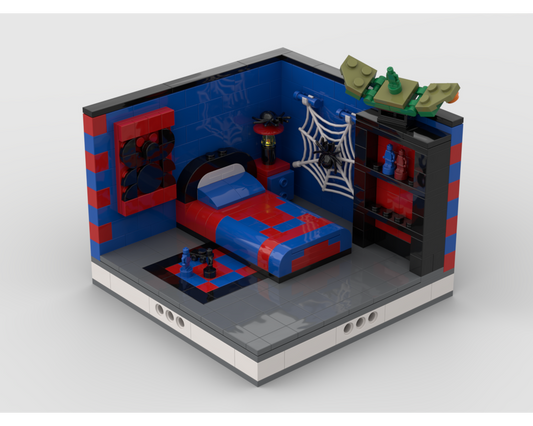 MOC - Super Heroes Room Design #7 - How to build it   