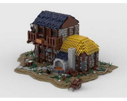 MOC - The Blacksmith House - How to build it   