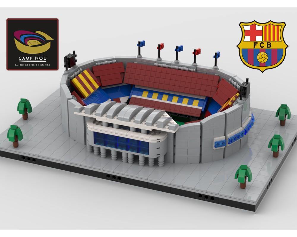 MOC - Camp Nou stadium - How to build it   