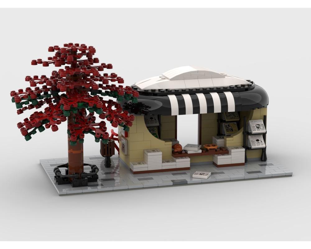 MOC - Modular Newsstand - How to build it   