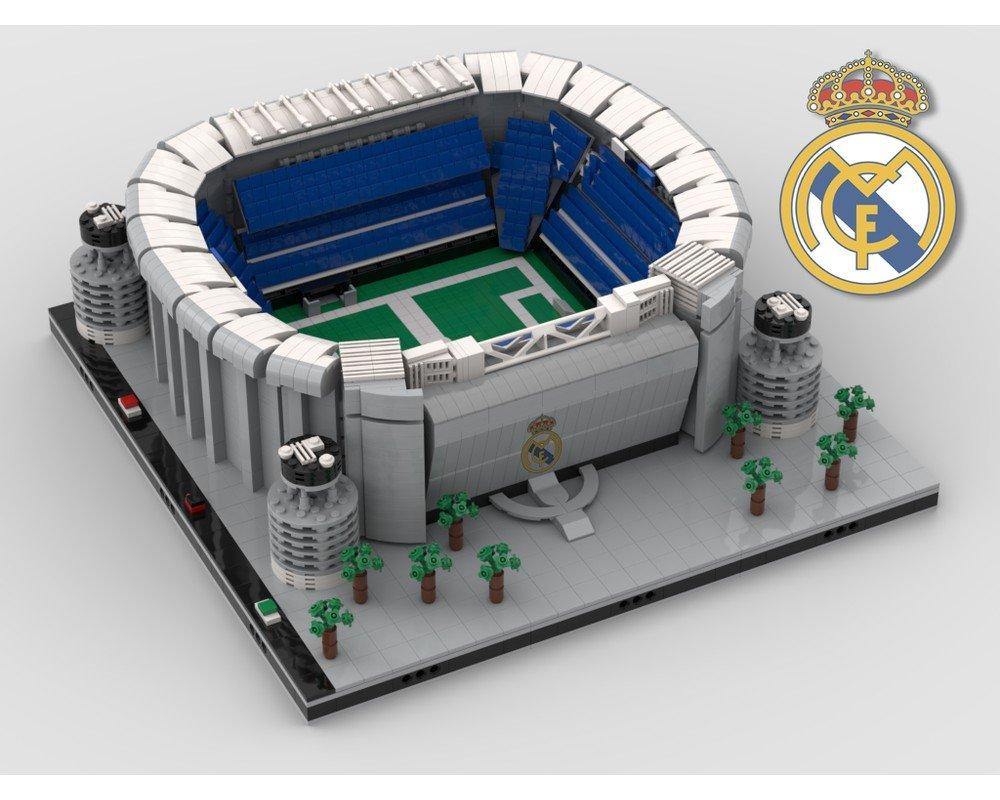 MOC - Santiago Bernabéu Stadium - Real Madrid - How to build it   