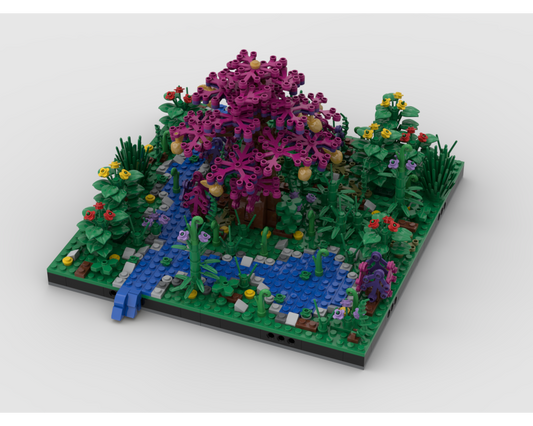 MOC - The Golden Apple Tree Diorama - How to build it   