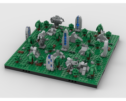 MOC - The Land of Stone - How to build it   