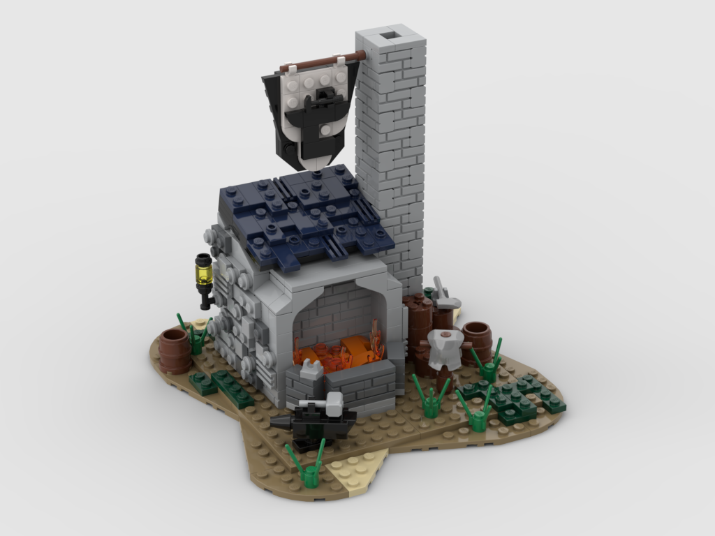 MOC - Mini Blacksmith - How to build it   