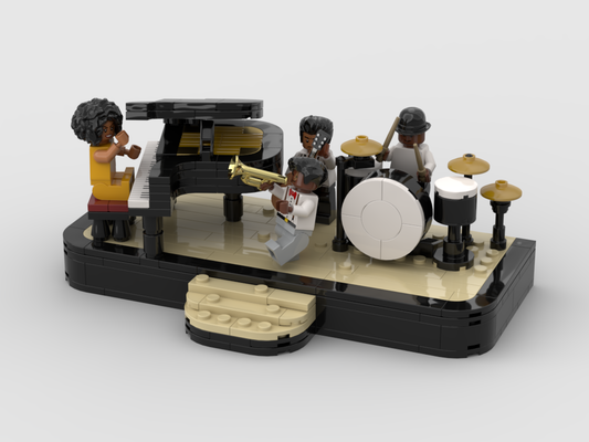 MOC - Mini SET 21334 Jazz Quartet - Download link in the description