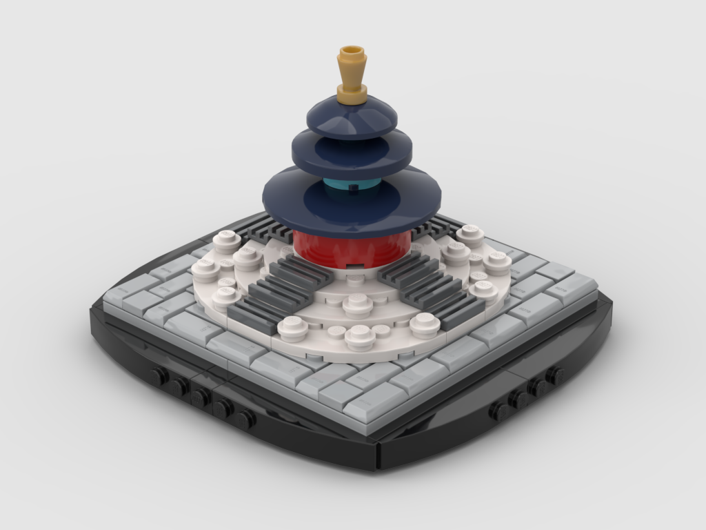 MOC - Mini Temple of Heaven - How to build it   