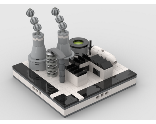 MOC - Mini Factory for a Modular City - How to build it   