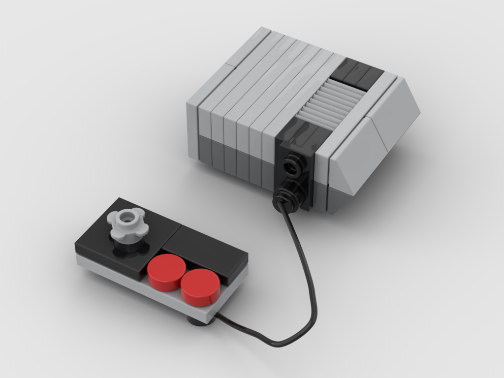 MOC - Nintendo Entertainment System - How to build it   