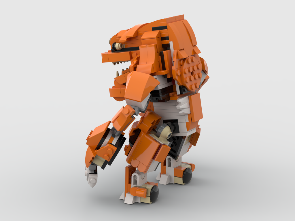 MOC - Rancor + Speederbike 31129 Alternative Build