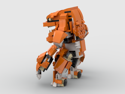 MOC - Rancor + Speederbike 31129 Alternative Build