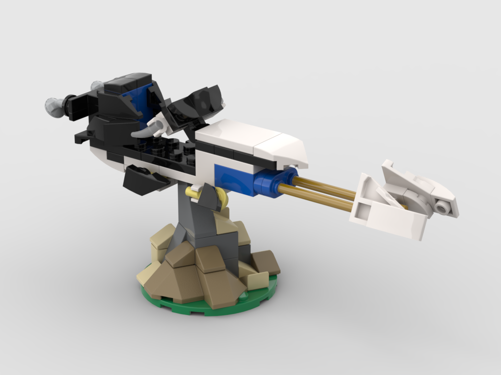 MOC - Rancor + Speederbike 31129 Alternative Build
