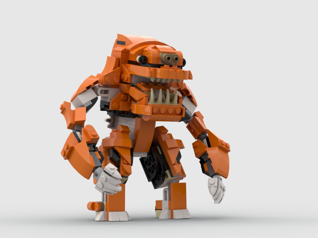 MOC - Rancor + Speederbike 31129 Alternative Build