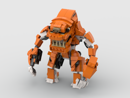MOC - Rancor + Speederbike 31129 Alternative Build