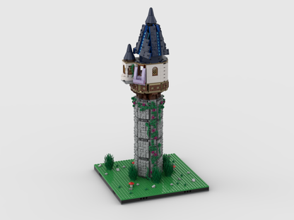 MOC - Rapunzel Tower| Modular Fairy Tale world