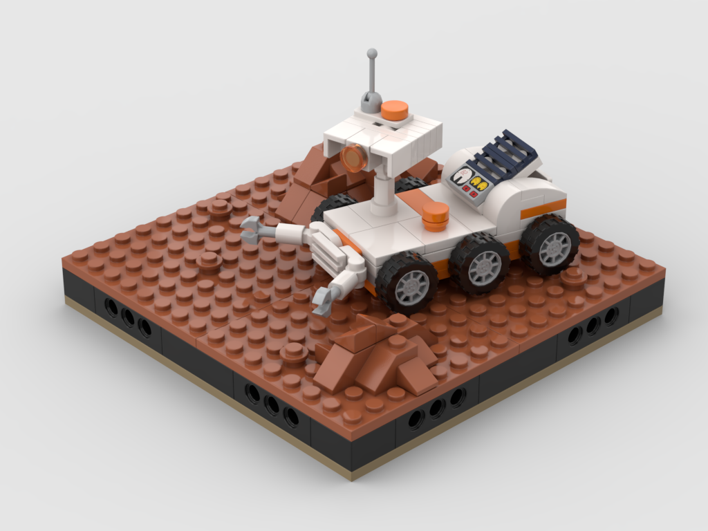 MOC - Mars Rover #5 | modular mars