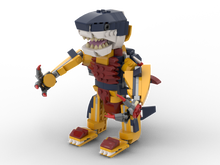 Load image into Gallery viewer, MOC - 31112 + 31088 Shark King Alternative Build
