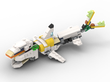 Load image into Gallery viewer, MOC - 31115 Shark Alternative Build
